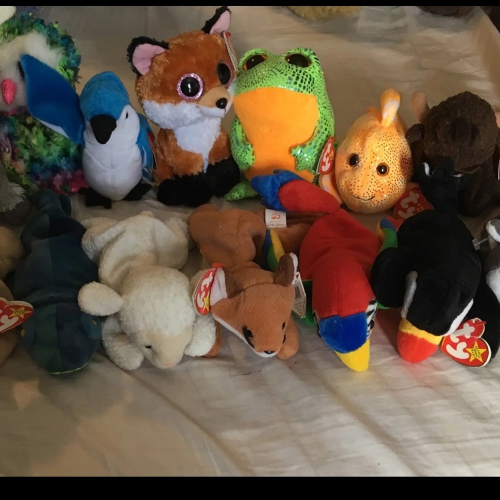 Lot of 15 Excellent Condition Ty Beanie Babies